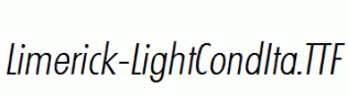 Limerick-LightCondIta.ttf