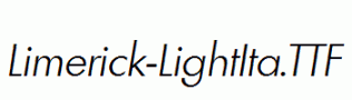Limerick-LightIta.ttf