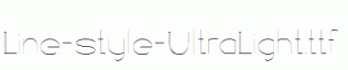 Line-style-UltraLight.ttf