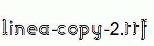 Linea-copy-2.ttf