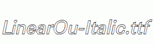 LinearOu-Italic.ttf