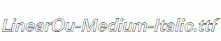LinearOu-Medium-Italic.ttf