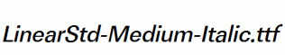 LinearStd-Medium-Italic.ttf