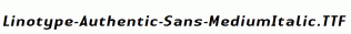 Linotype-Authentic-Sans-MediumItalic.ttf