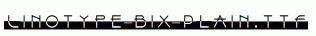 Linotype-Bix-Plain.ttf