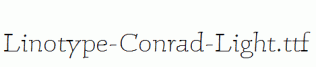 Linotype-Conrad-Light.ttf