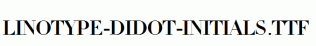 Linotype-Didot-Initials.ttf
