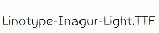 Linotype-Inagur-Light.ttf