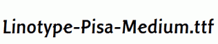 Linotype-Pisa-Medium.ttf