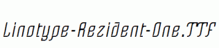 Linotype-Rezident-One.ttf