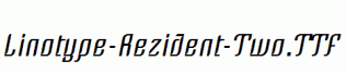 Linotype-Rezident-Two.ttf