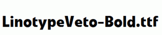 LinotypeVeto-Bold.ttf