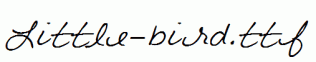 Little-bird.ttf