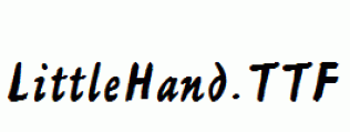 LittleHand.ttf