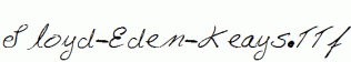 Lloyd-Eden-Keays.ttf