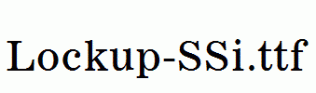 Lockup-SSi.ttf