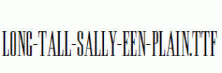 Long-Tall-Sally-EEN-Plain.ttf