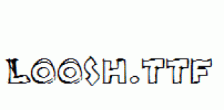Loosh.ttf