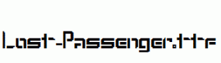 Lost-Passenger.ttf