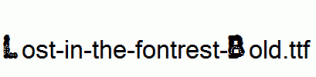 Lost-in-the-fontrest-Bold.ttf