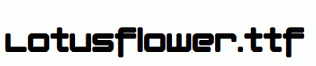 Lotusflower.ttf