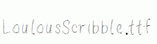 LoulousScribble.ttf