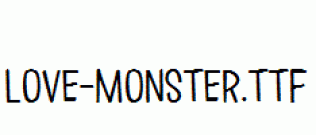 Love-Monster.ttf
