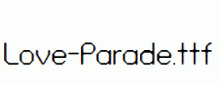 Love-Parade.ttf