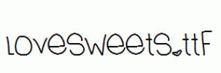 LoveSweets.ttf