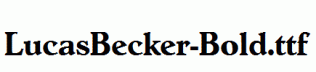 LucasBecker-Bold.ttf