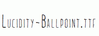 Lucidity-Ballpoint.ttf