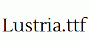 Lustria.ttf