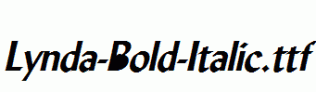Lynda-Bold-Italic.ttf