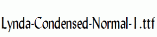 Lynda-Condensed-Normal-1.ttf