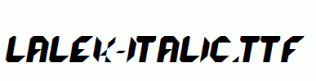 lalek-Italic.ttf