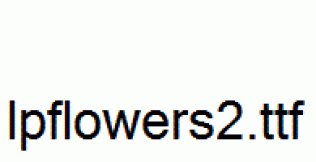 lpflowers2.ttf
