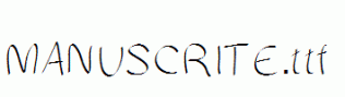 MANUSCRITE.ttf