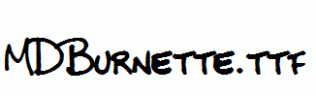 MDBurnette.ttf