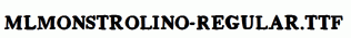 MLmonstrolino-Regular.ttf