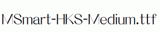MSmart-HKS-Medium.ttf