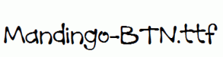 Mandingo-BTN.ttf