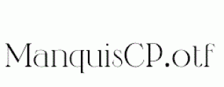 ManquisCP.otf
