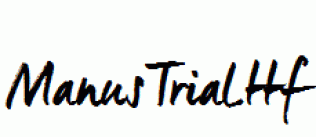 ManusTrial.ttf