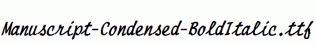 Manuscript-Condensed-BoldItalic.ttf