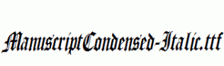 ManuscriptCondensed-Italic.ttf