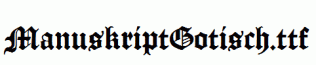 ManuskriptGotisch.ttf