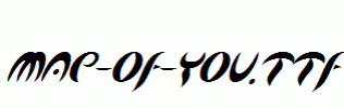 Map-Of-You.ttf