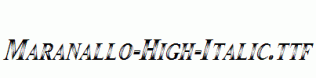 Maranallo-High-Italic.ttf