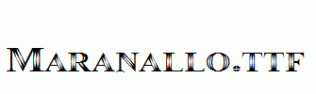 Maranallo.ttf