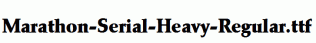 Marathon-Serial-Heavy-Regular.ttf